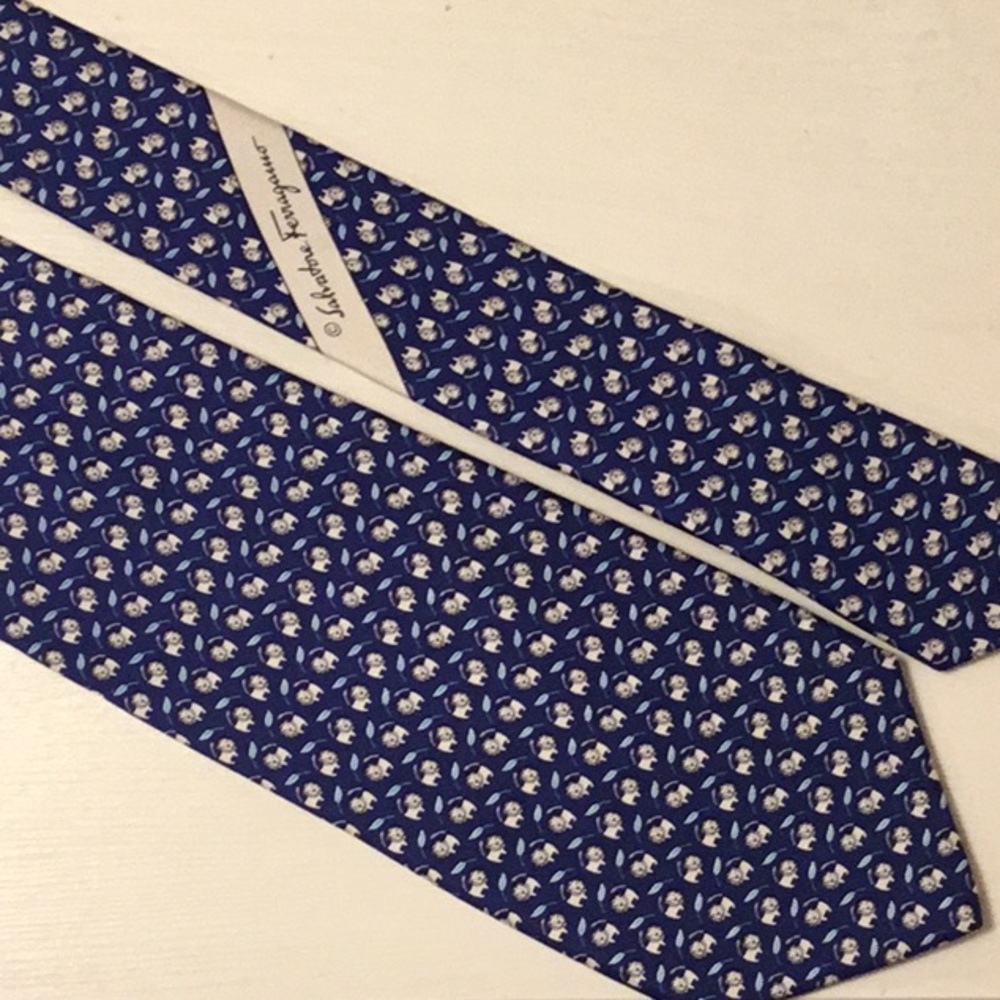 Salvatore Ferragamo Whimsical Print Tie